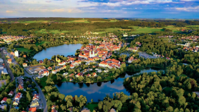 Schlosssee und Stadtsee Bad Waldsee_Foto Christof Rauhut